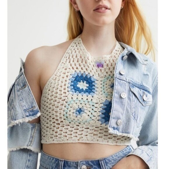 New H&M | Crochet Halter Top - Picture 8 of 8
